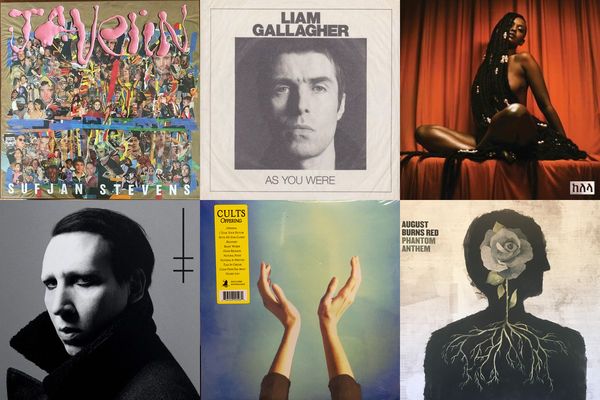 October 6th album covers: Javelin, As You Were, Take Me Apart, Heaven Upside Down, Offering, Phantom Anthem